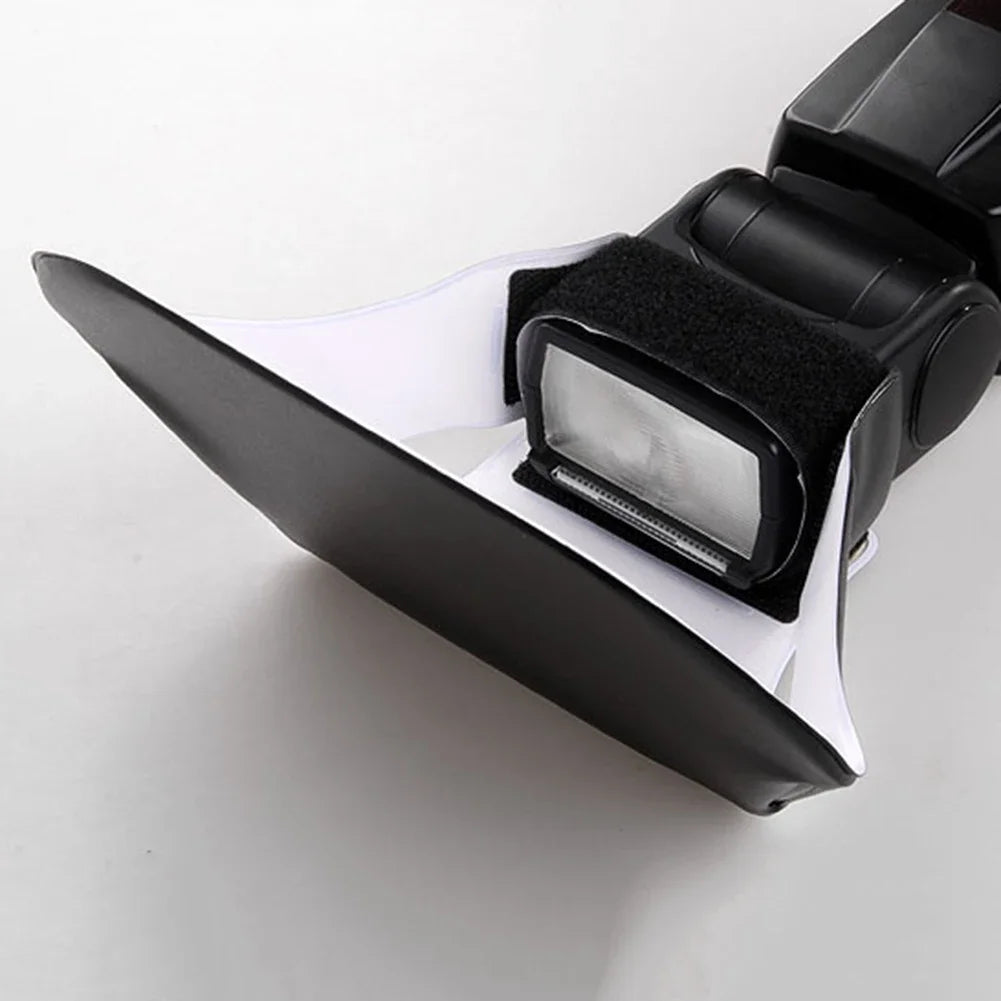 Create Artistic Photos with Premium 2in1 Photo Flash Light Diffuser Kit Soft and Natural Lighting Portable Design Oasis Select
