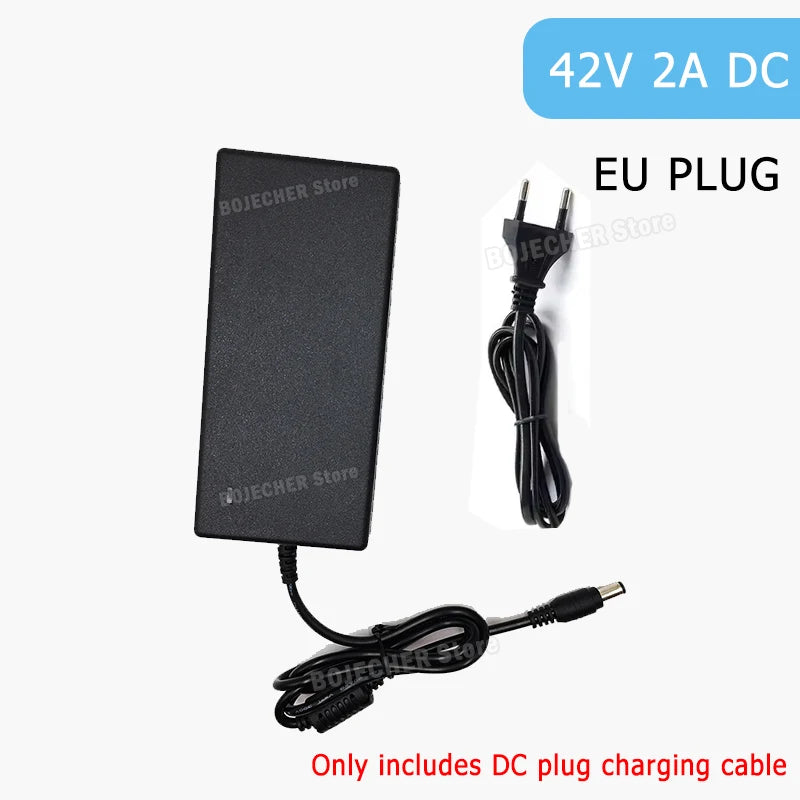42V 2A Brand New Power Adapter AC 100-240V DC 42V 2A Lithium Battery Charger US/ EU Plug battery adapter on sector Accessories Oasis Select DC Plug-EU