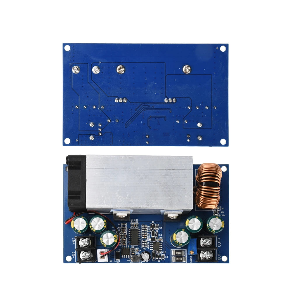 Buck Converter 600W 25A DC-DC 12V-75V TO 5V 19V 21V 24V 48V Adjustable Buck Converter Step-Down Power Module DIY Buck Regulator Oasis Select Blue