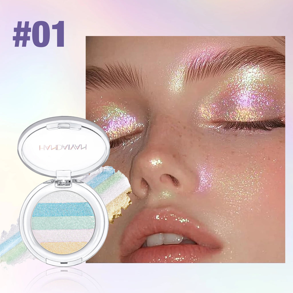 Handaiyan 5-Color Chameleon Eyeshadow & Highlight Palette