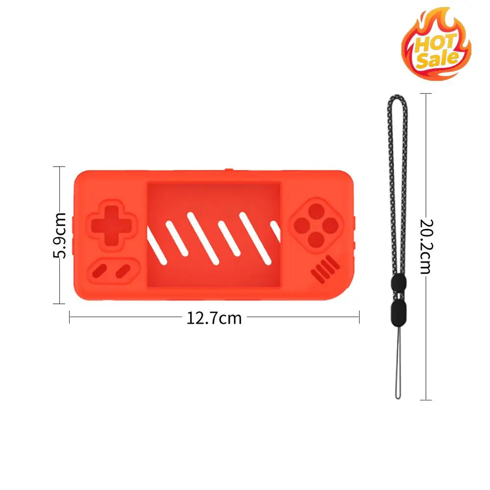 Silicone Protective Case Anti-Scratch Protective Cover Protective Sleeve Skin for ANBERNIC RG28XX 2.83inch Handheld Game Console Oasis Select