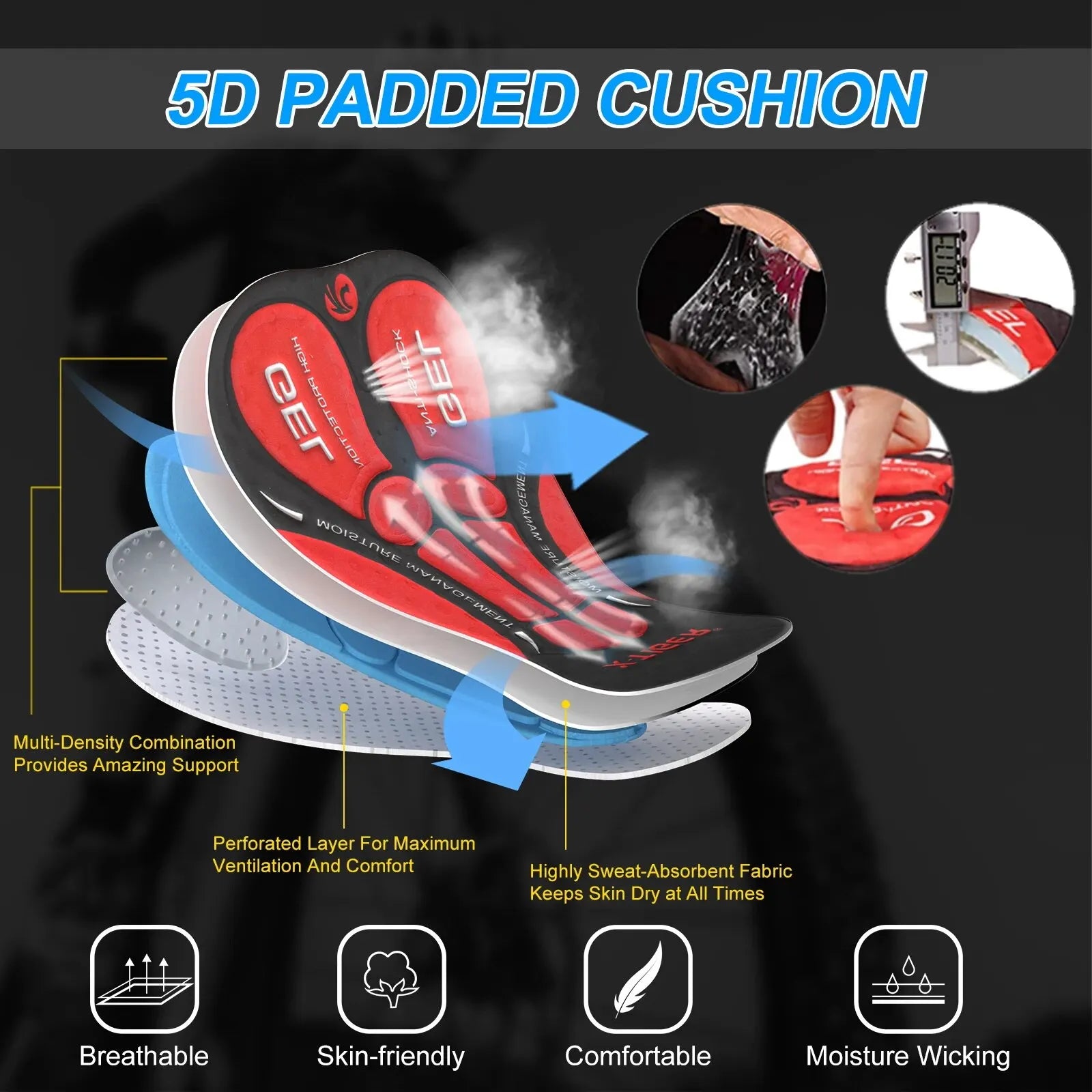 X-TIGER Cycling Shorts Breathable Mesh Cycling Underwear Gel Pad Shockproof MTB Bike Shorts Dropshipping Bicycle Underwear Oasis Select