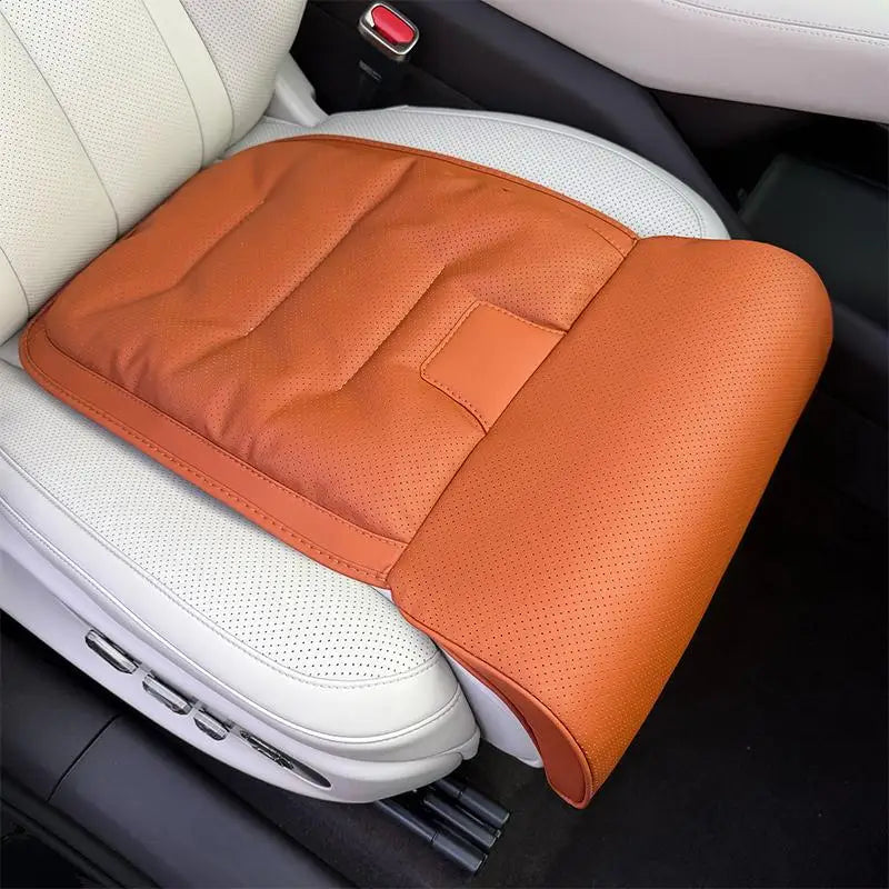 Car Seat Cushion With Leg Support Universal Car Seat Protection Cover With Extension Leg Rest Padding Relieve Fatigue Oasis Select A