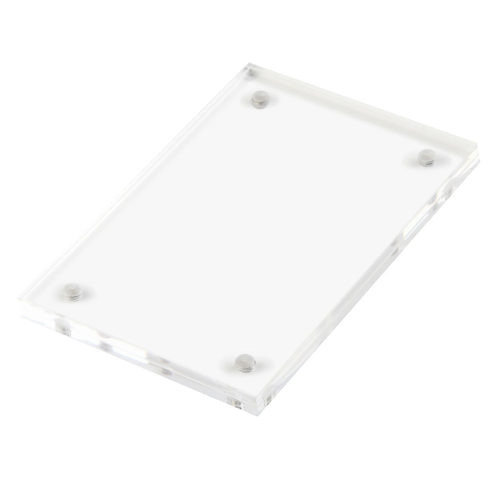Magnetic Acrylic Photo Frame | Clear Desk Display Stand Acrylic Photo Frame Oasis Select