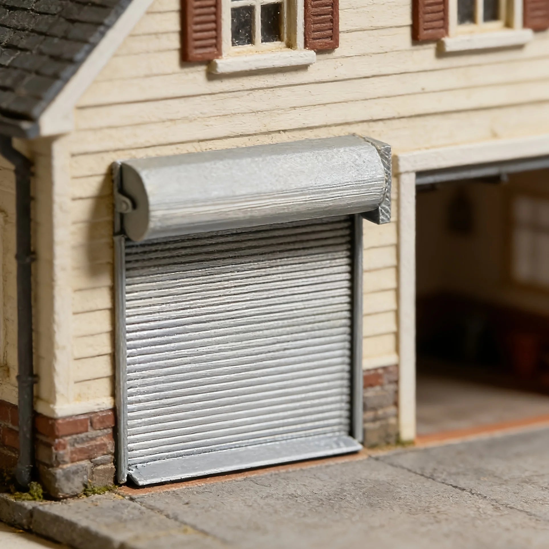 1:64 Scale Miniature Roller Shutter Door 3D Printing Diy Dollhouses Miniature Dollhouses Model Furnitures Decor Accessories Gift Oasis Select