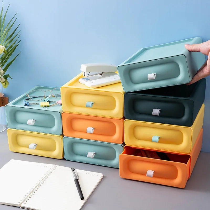 Drawer Style Desktop Storage Box, Storage Box, Multifunctional Office Desk Storage Box, Organizing and Accommodation Storage Box Oasis Select