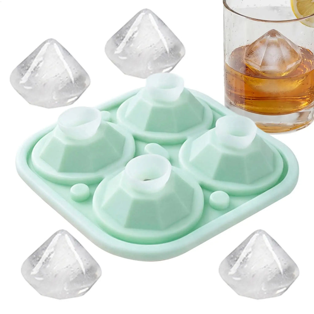Ice Molds Non Stick Easy Release Whiskey Ice Molds Silicone Easy Release IceCubes Molds Summer Bar DIY Iced Cocktail Freeze Tool Oasis Select