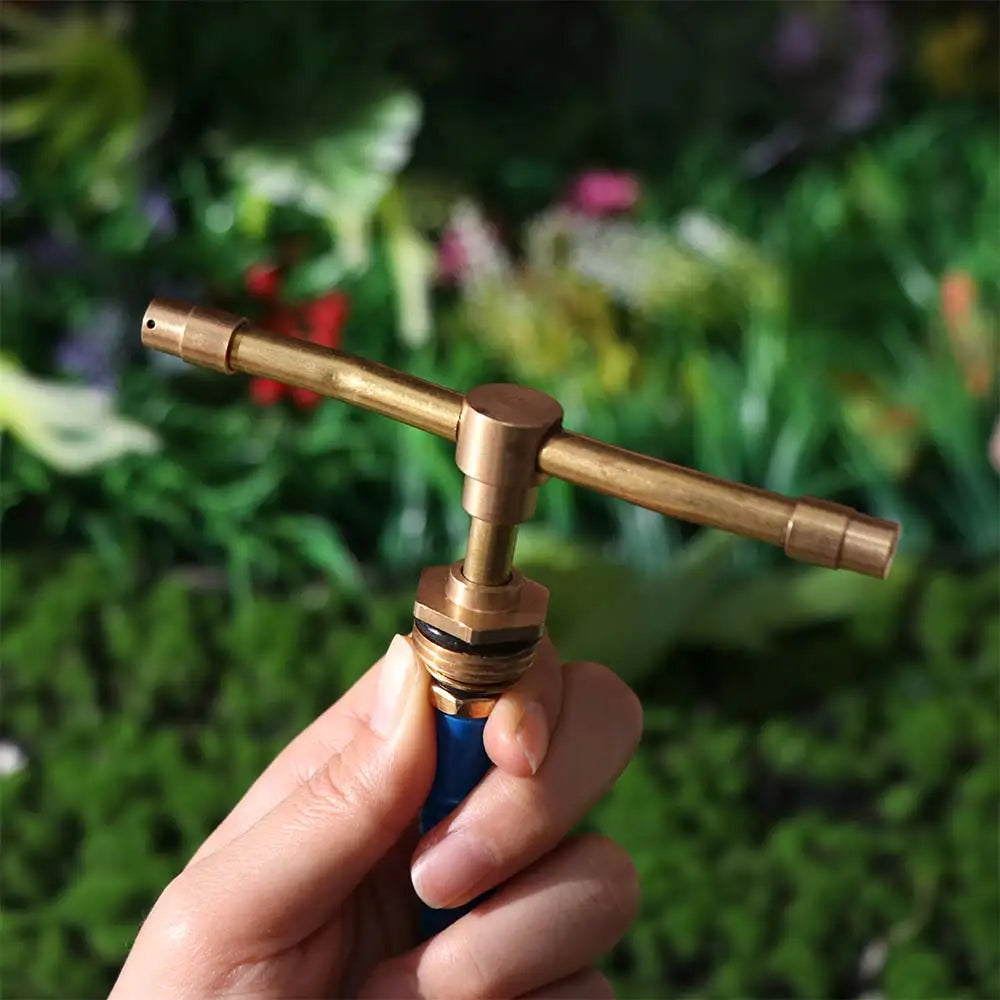 2/3/4 Arm Automatic Rotary Sprinkler 1/2 Inch 360 Degree Irrigation Sprinkler Heads Brass Watering Nozzle Oasis Select