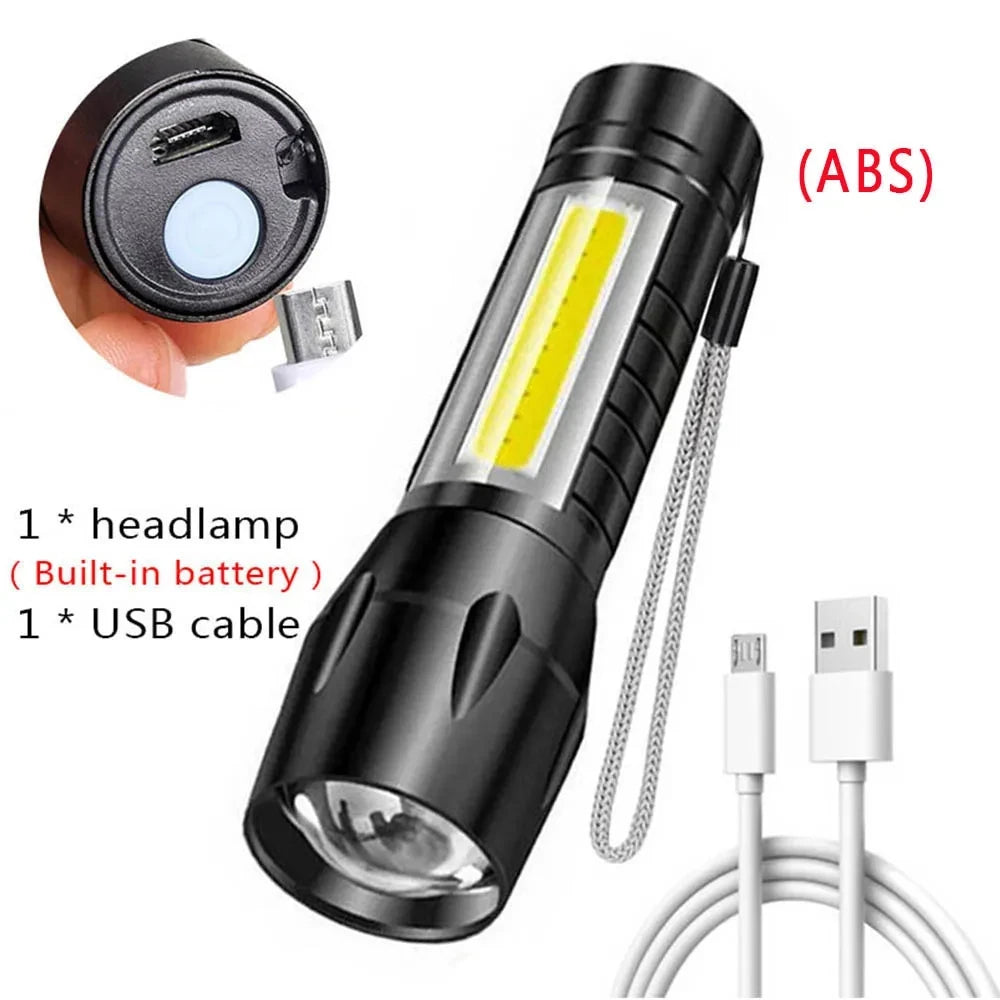 Mini Portable Flashlight Nine XPE Lamp Beads Strong Lighting Using 3 NO.7 Batteries Fixed Focus Pocket Outdoor Emergency Torch Oasis Select S015