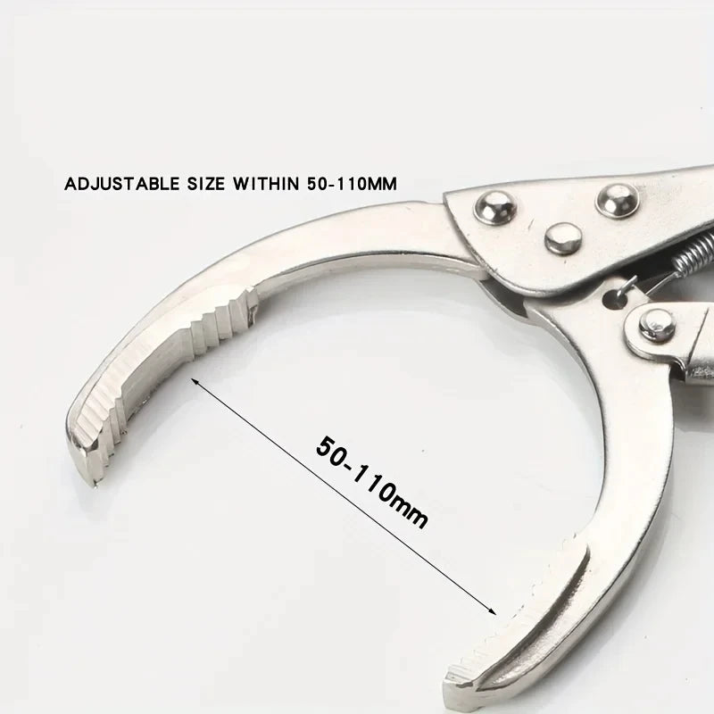 Adjustable Multi-Function Engine Oil Filter Wrench Clamp Grid Oil Change Car Disassembly Tool Repair Clamp Filter Wrench Oasis Select