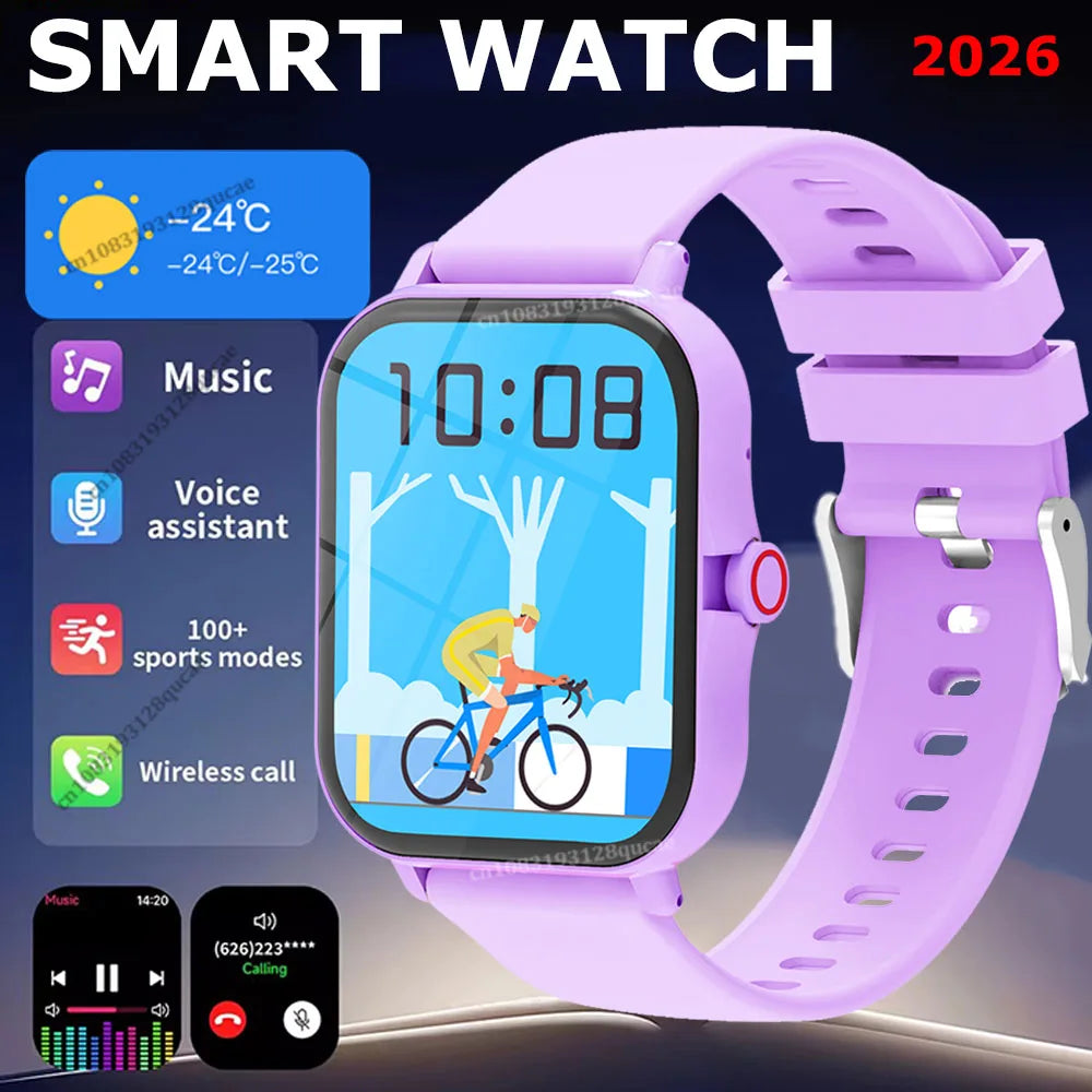 Smart Watch 1.83" Bluetooth Calls Heart Rate Fitness Tracker