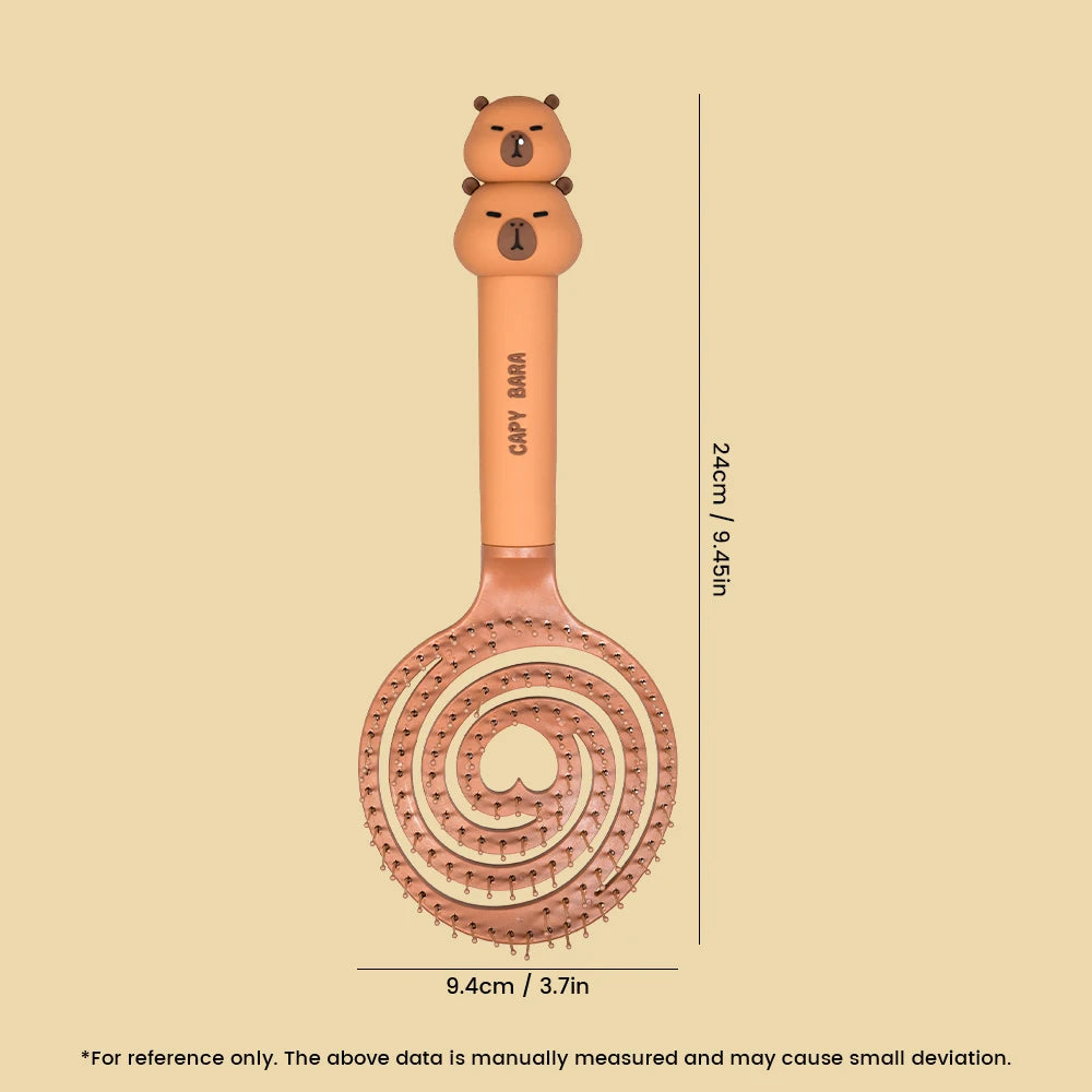 Capybara Hollow Hair Comb – Anti-Static Detangling Brush Hair Detangling Comb Oasis Select
