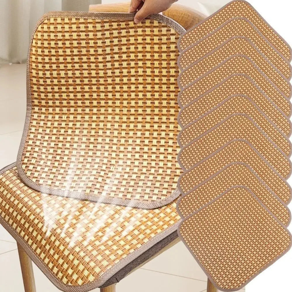 Gifts Breathable Summer Cooling Seat Cushion Thickening Car Seat Cushion Ice Silk Rattan Sofa Mats Non-slip Cool Mat Oasis Select