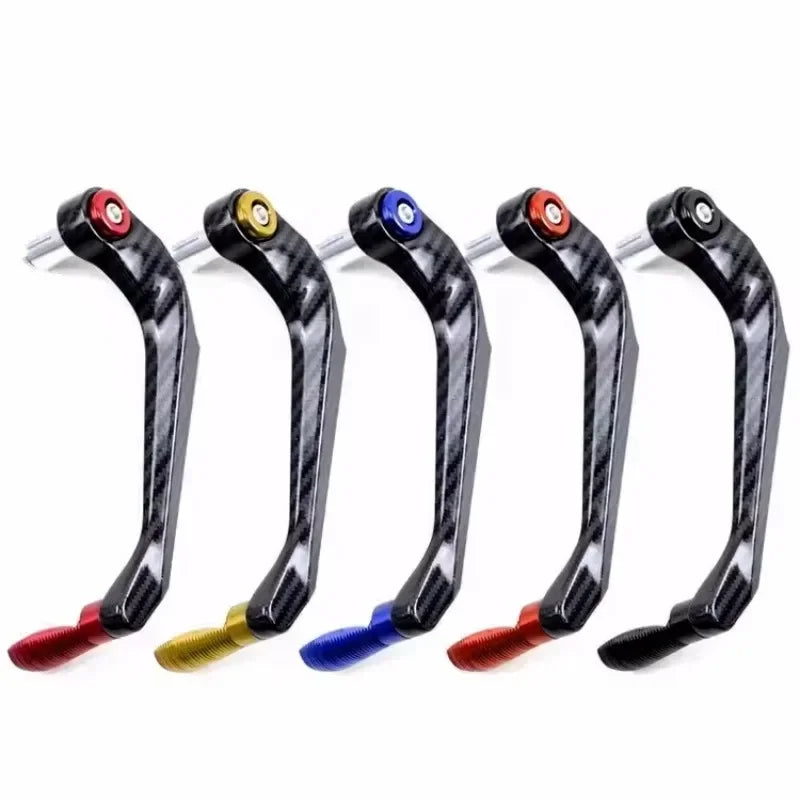 2PCS CNC Motorcycle Brake Clutch Levers Guard Protector Modification Anti-Fall Horn Brakes Hand Guard Bow Protection Rod Oasis Select
