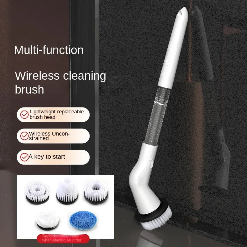 New Style Electric Cleaning Brush 5 in 1 Electric Multi-functional Home USB Automatic Cleaning Brush for Kitchen & Bathroom Oasis Select