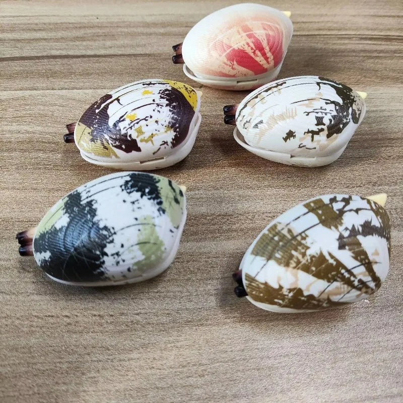 5Pcs Water Spraying Clam Toy Flower Armor Prank Shell Decompression Funny Simulation Toy for Kids Stress Reliever Toys Oasis Select