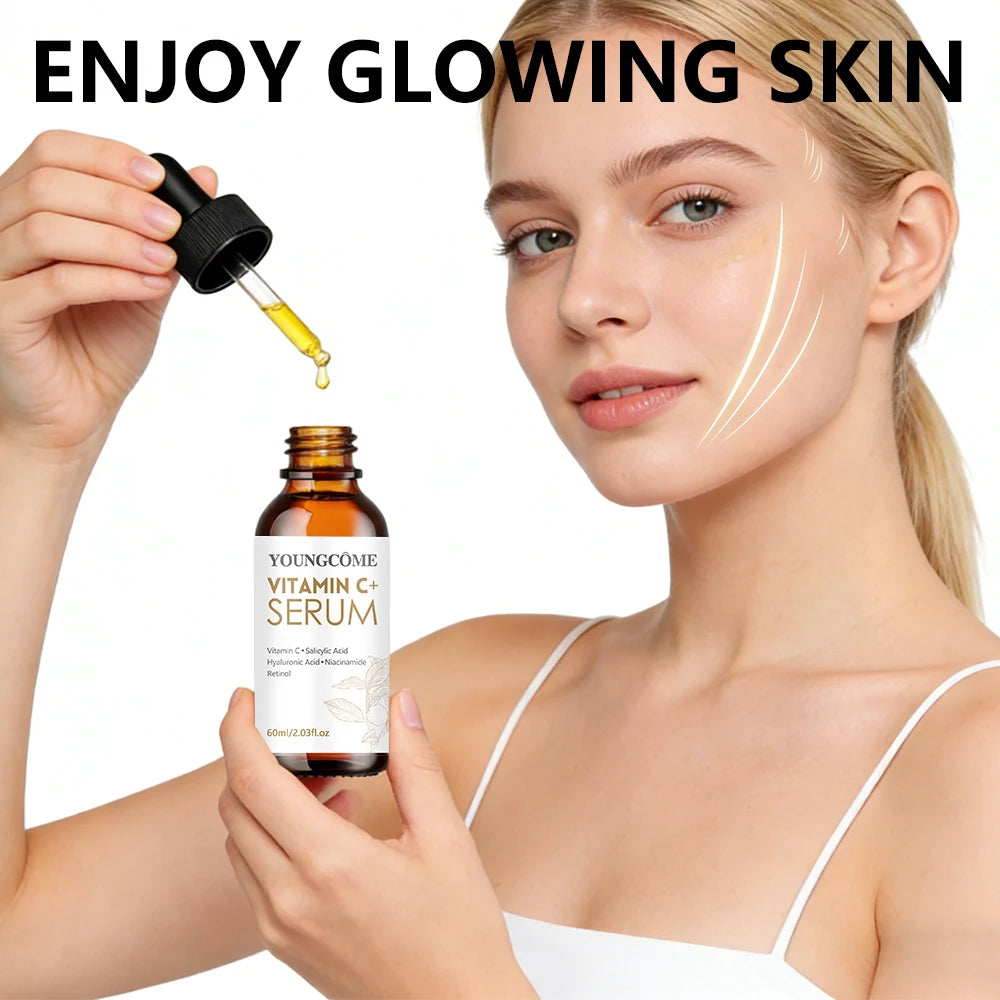 YOUNGCOME Vitamin C & Hyaluronic Acid Face Serum 40/60ml Vitamin C Face Serum Oasis Select