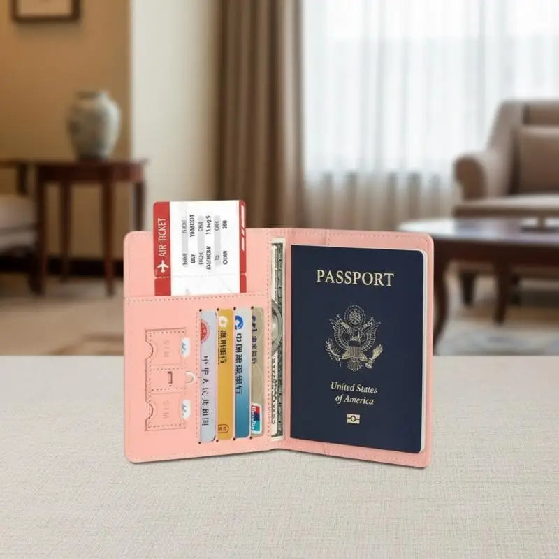 Waterproof PU Leather Passport Holder & Travel Wallet Passport Wallet Oasis Select
