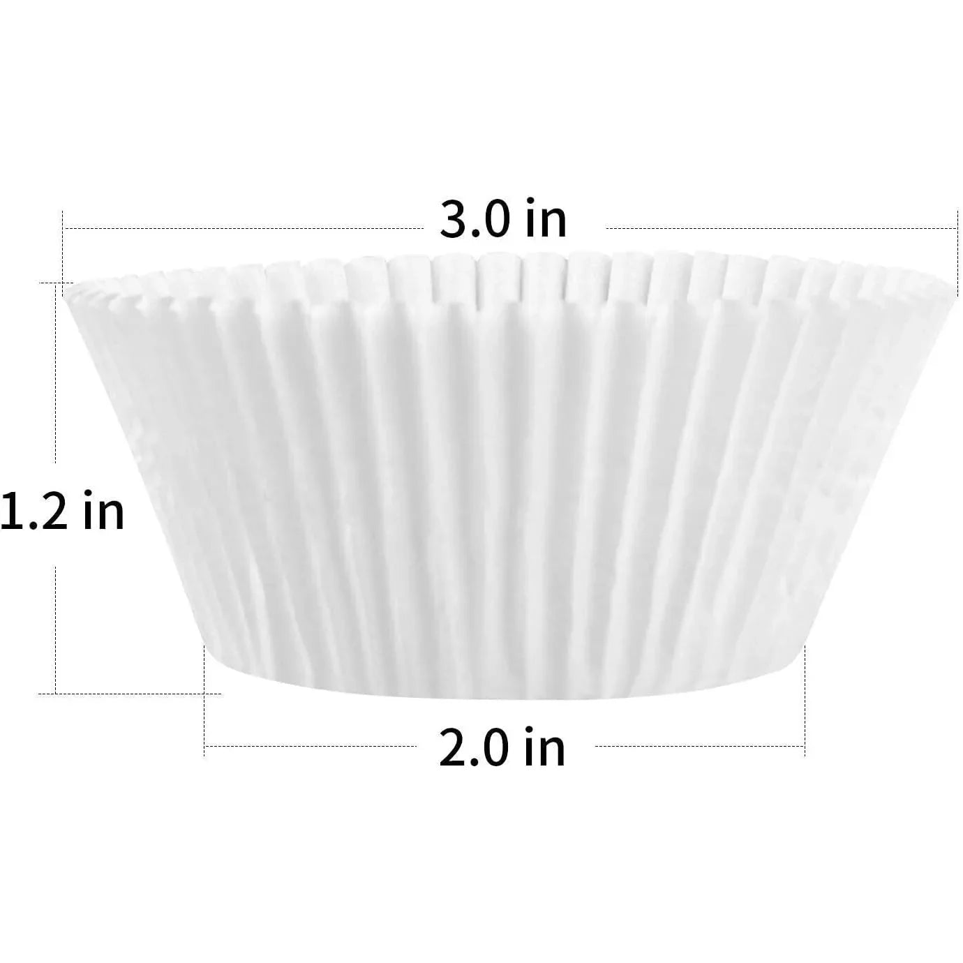 Food Grade 1000Pcs Baking Cups Cupcake Muffin Liners Paper Cup Baking Molds Greaseproof Wrappers Cupcakes Cake Tools Oasis Select