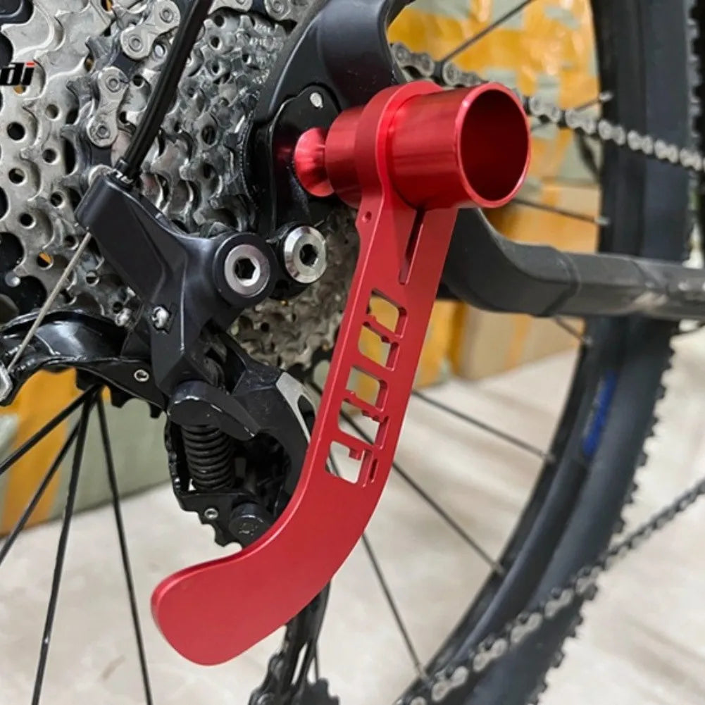 Derailleur Parking Bracket Aluminum Alloy for Road Bike MTB Ensures Safe Storage Without Mech Contact 13.65 cm x 2.5 cm Oasis Select
