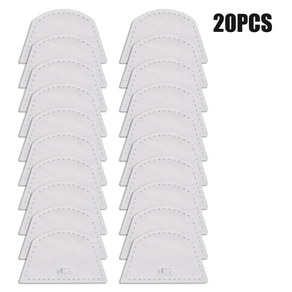 Full Face Shield Protection Face Cover Oil-splash Proof Mask With Filters Motorcycle Bicycle Cycling Dusting Mask Kitchen Tool Oasis Select 20Pcs Filters