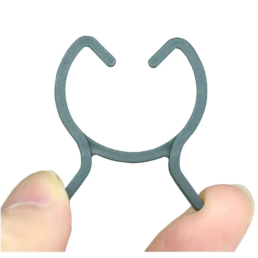 100pcs Plastic Plant Garden Clips Efficient Double Planting Support Grippers Reusable Convenient Lever Loop Clamp Oasis Select
