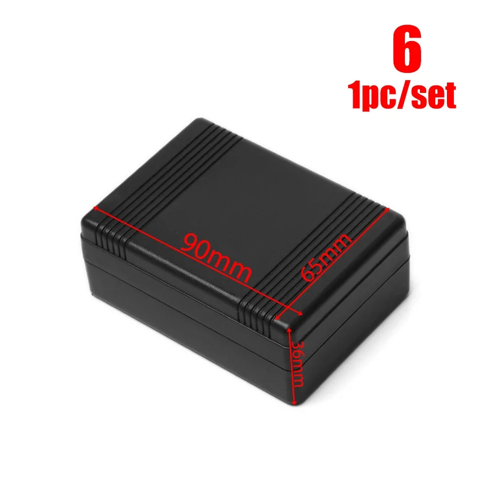 22Sizes High Quality Instrument Case Enclosure Boxes ABS Plastic Waterproof Cover Project Electronic Project Box Oasis Select Style 2-6