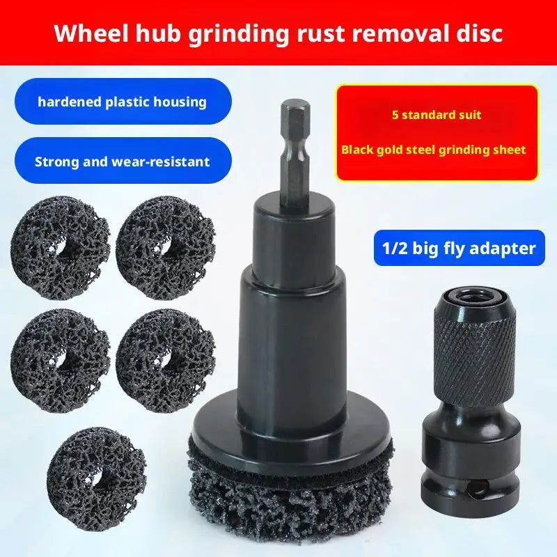 Wheel Hub & Brake Disc Cleaning Kit – Rust Removal Tool