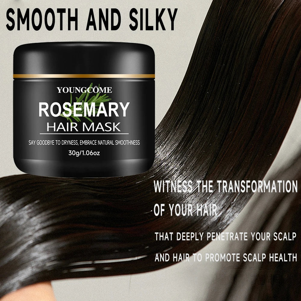 Rosemary Mint Hair Mask – Biotin, Honey & Coconut Oil | YOUNGCOME