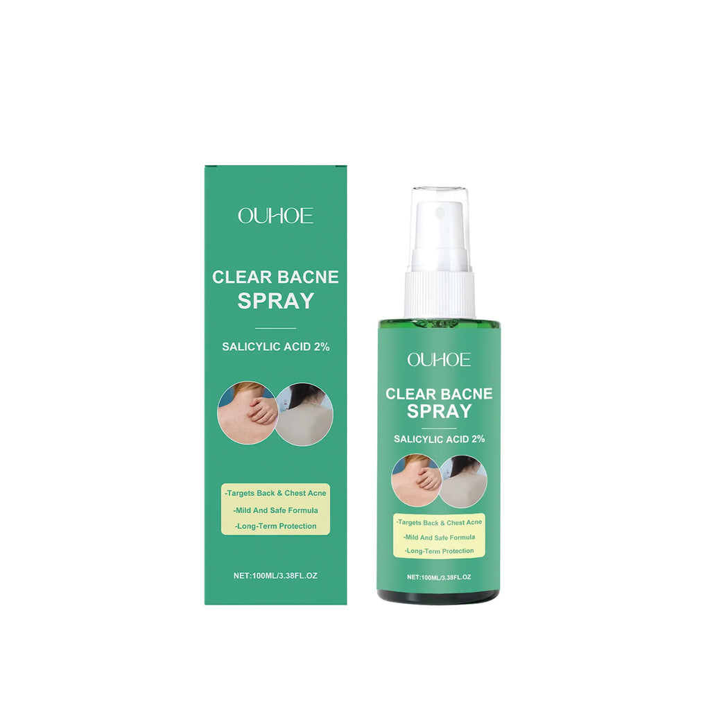 Back Acne Treatment Spray – Oil Control & Spot Repair Mist Body Acne Spray Oasis Select 100ml