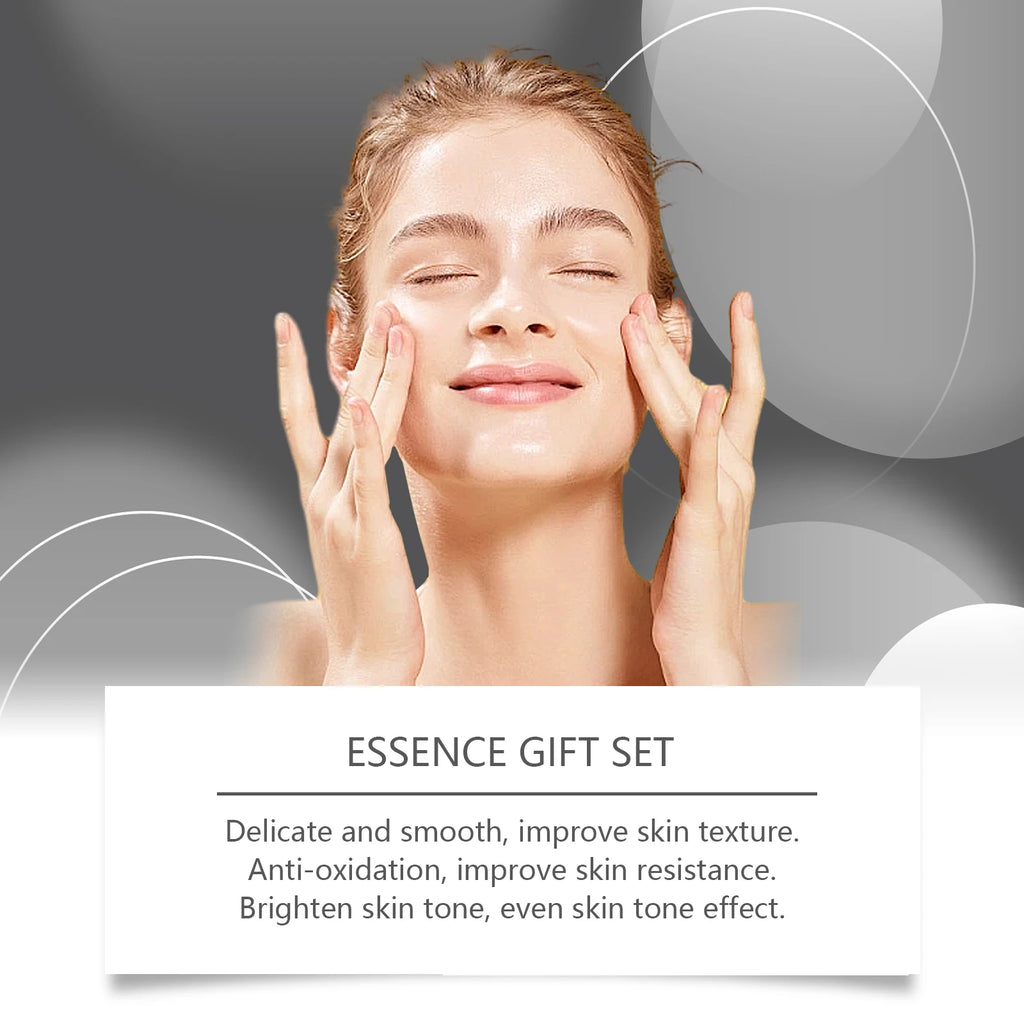 Jaysuing 5-Piece Facial Serum Gift Set – Anti-Aging & Brightening Facial Serum Gift Set Oasis Select