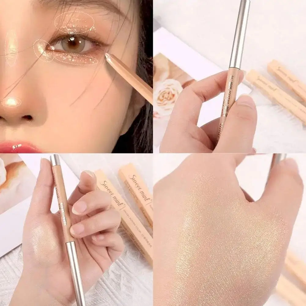 Glitter Eyeshadow Stick – Waterproof Long-Lasting Shimmer Pen Glitter Eyeshadow Stick Oasis Select