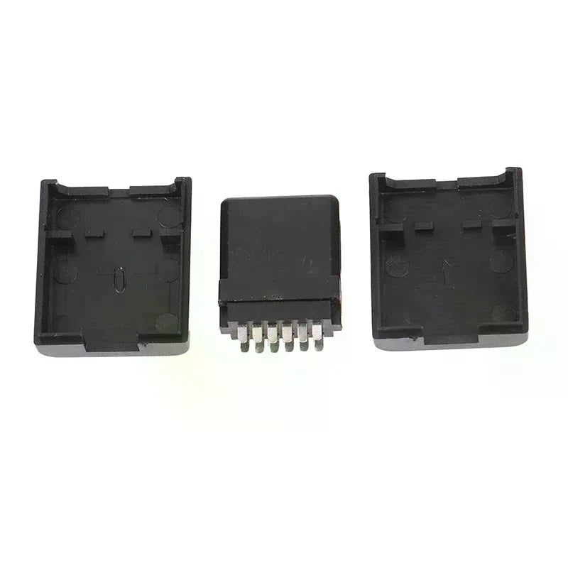 1Set For NGC SNES N64 Connector Male Cable 12Pin Multi Out Connector/Plug AV Repair DIY For GameCube SFC Plug Oasis Select