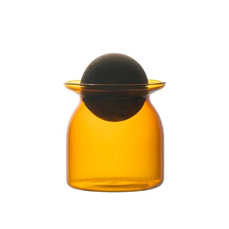 Coffee Bean Storage Jar Retro Sealed Food Grade Glass Coffee Powder Preservation Large Capacity Storage Bottle Oasis Select B