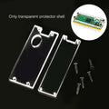1Set Acrylic Hard Shell Transparent Protector Case Fixing Bracket with Screw for Raspbery Pi Pico Board Oasis Select one size