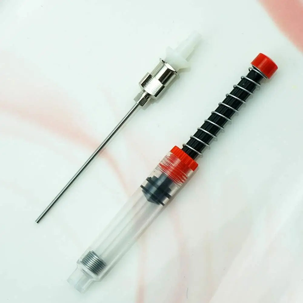 5 Pack Fountain Pen Ink Syringe Filler, Spring Converter with Removable Blunt Needle Tip fountain pen ink filler Oasis Select 1pcs