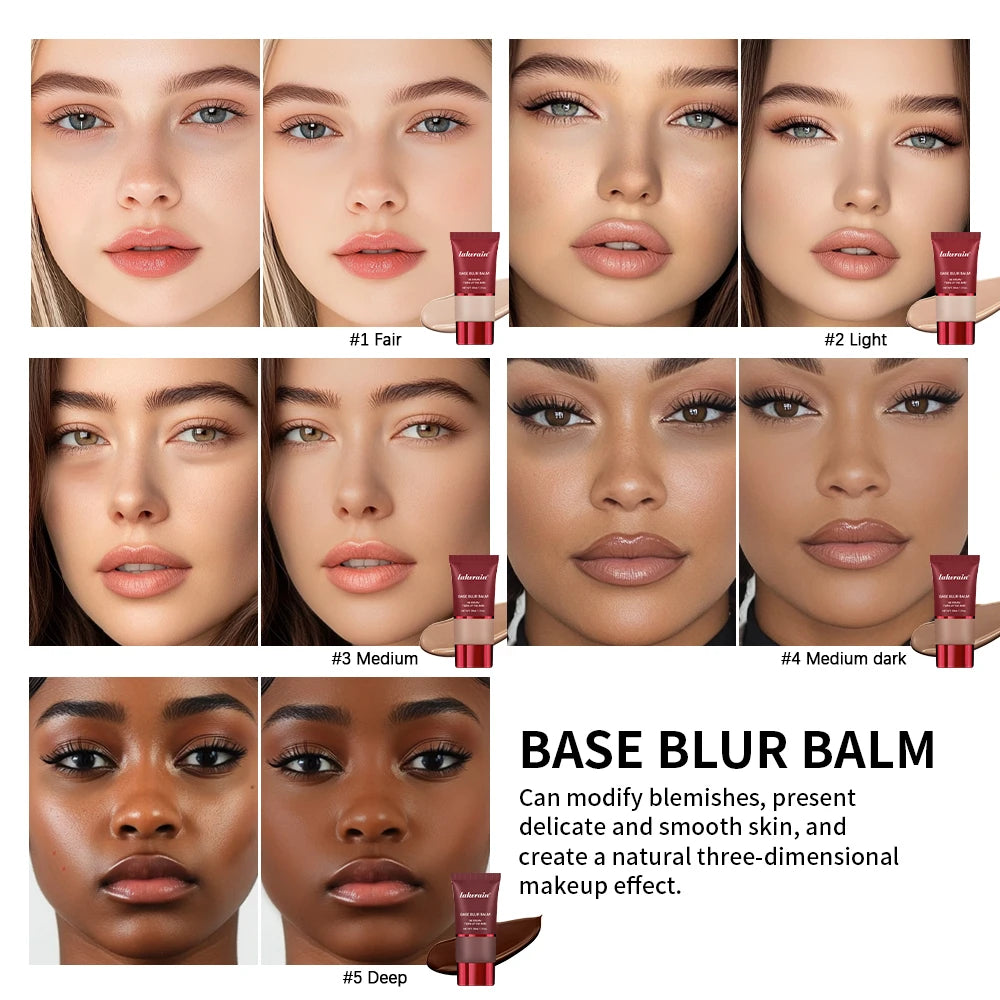 Lakerain Base Blur Matte Foundation – Oil Control & Long Lasting