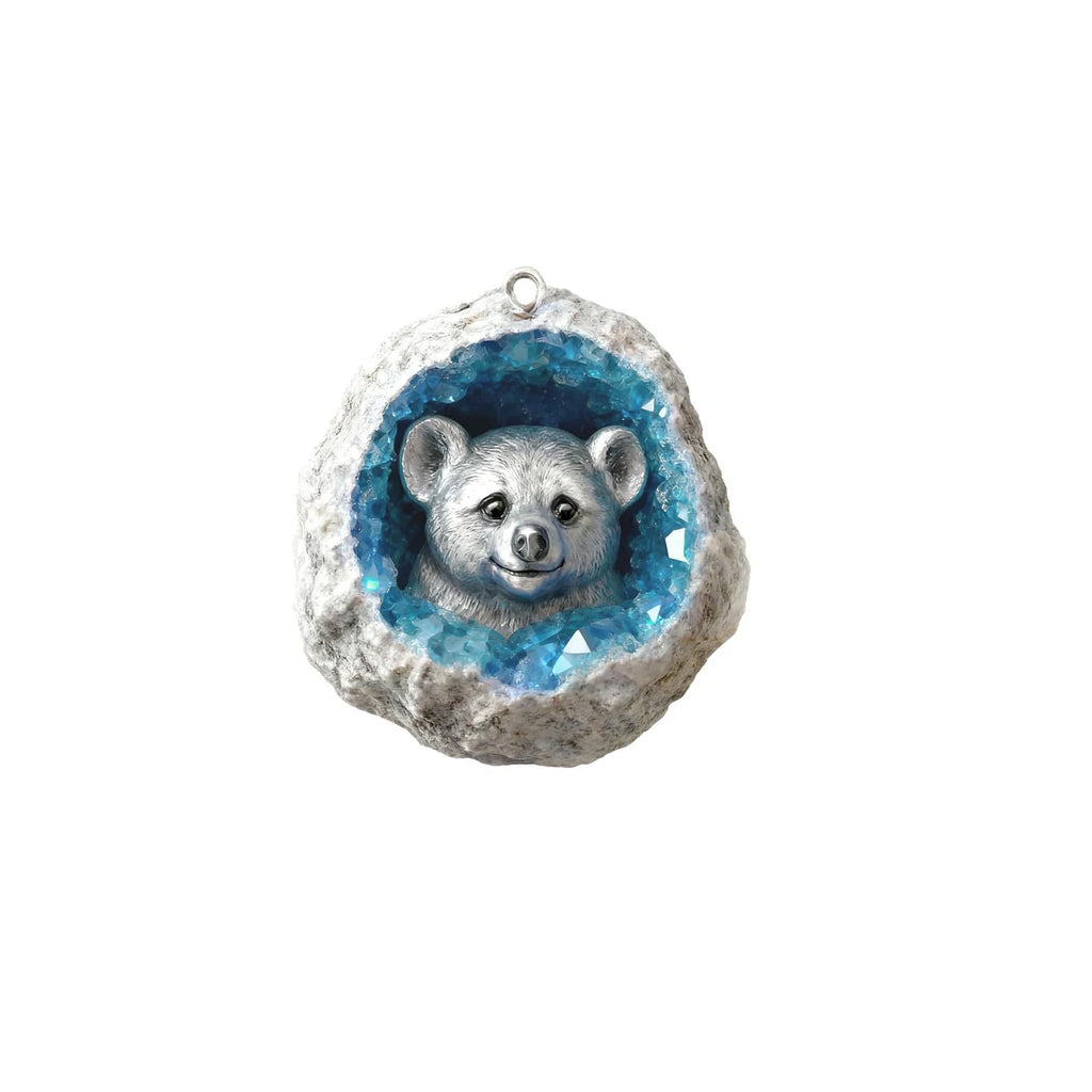 Acrylic 2D Animal Christmas Ornaments – Koala, Bird & More