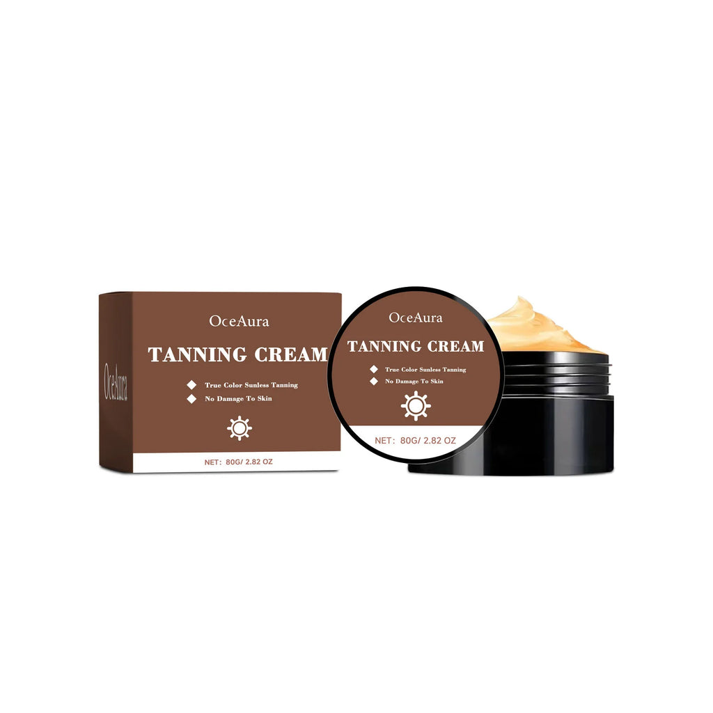OceAura Self Tanner Bronzing Lotion – Sunless Tan Cream 80g