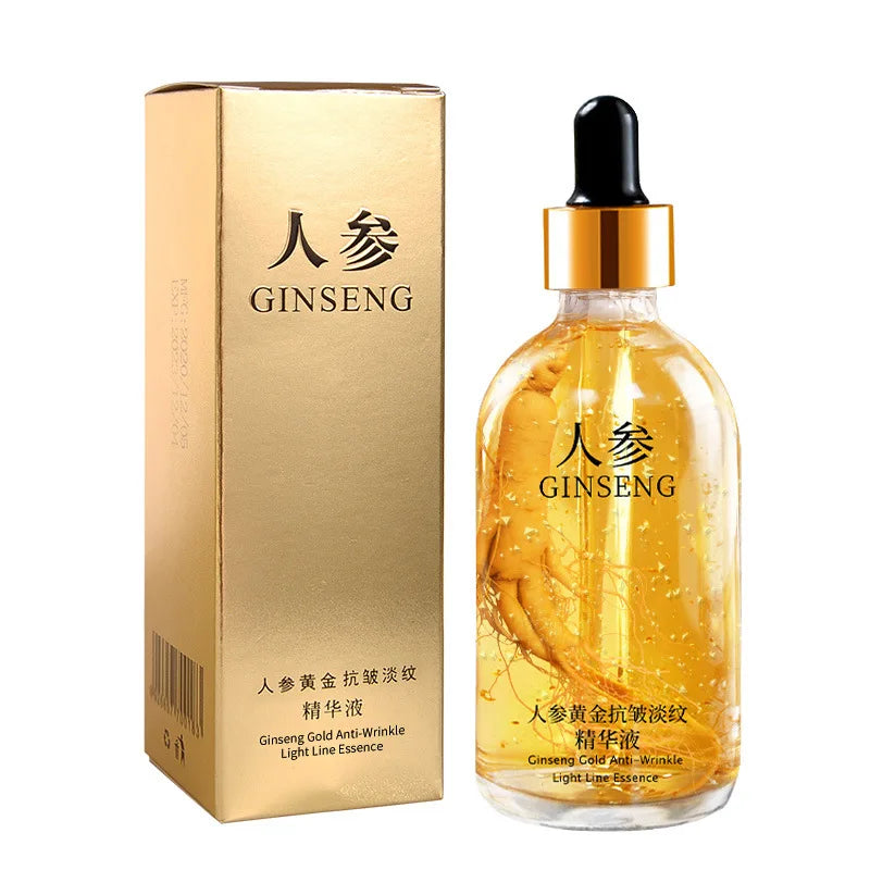 24K Gold Foil Face Serum 100ml – Moisturizing Skin Essence Gold Facial Serum Oasis Select