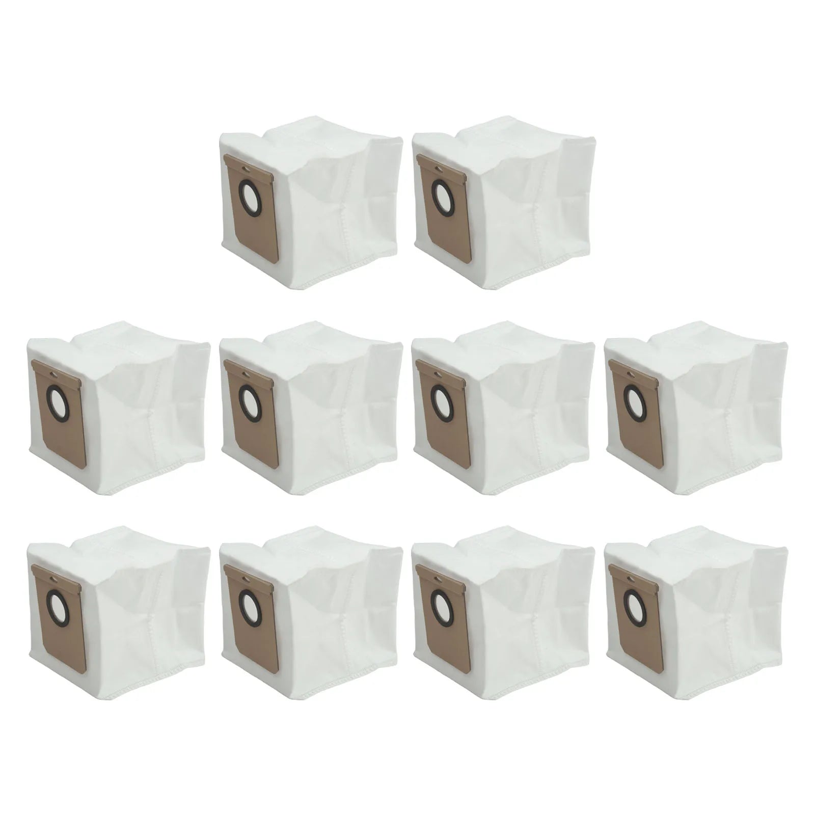 5-Layer Filtration Bags Dust Bags Efficient Filtration System Household Cleaning Supplies Clean Hygienic Floors Vacuum Bags Oasis Select 10 PACK