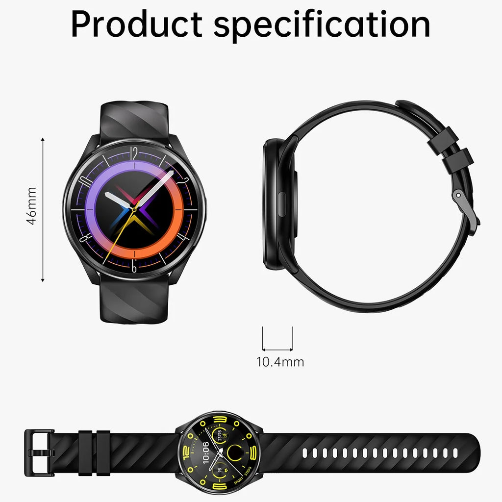 Blue Tooth Call Smartwatch Women Message Push Waterproof Sports Fitness Heart Rate Monitor Bracelet Voice Assistant Smart Watch Oasis Select