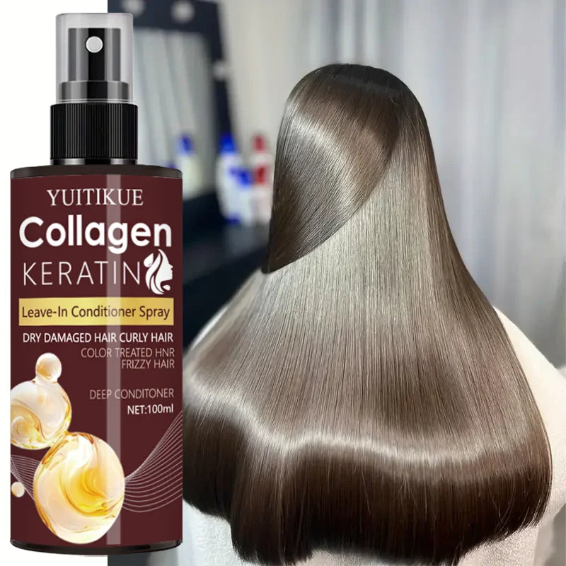 Collagen & Keratin Hair Spray – Repair, Nourish & Oil Control