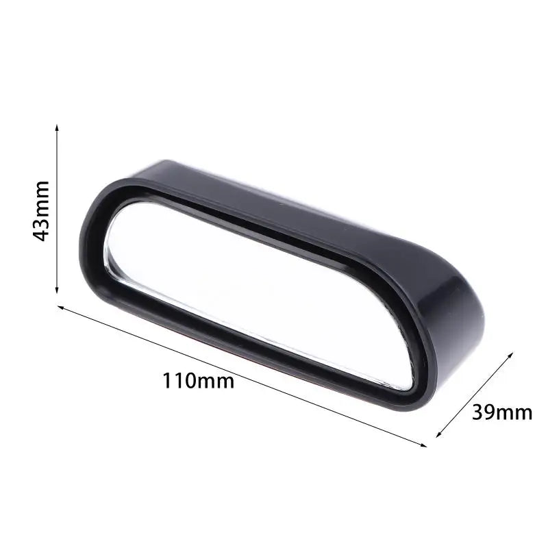 1pcs 360 Degree Rotatable Wide Angle Rear View Mirror Blind Spot Mirror for Car Reversing Front Rear Wheel Blind Spot Mirror Oasis Select 1pc