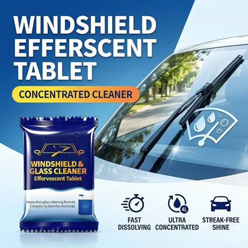 100-Pack Windshield Washer Tablets – Streak-Free Glass Cleaner Windshield Washer Tablets Oasis Select