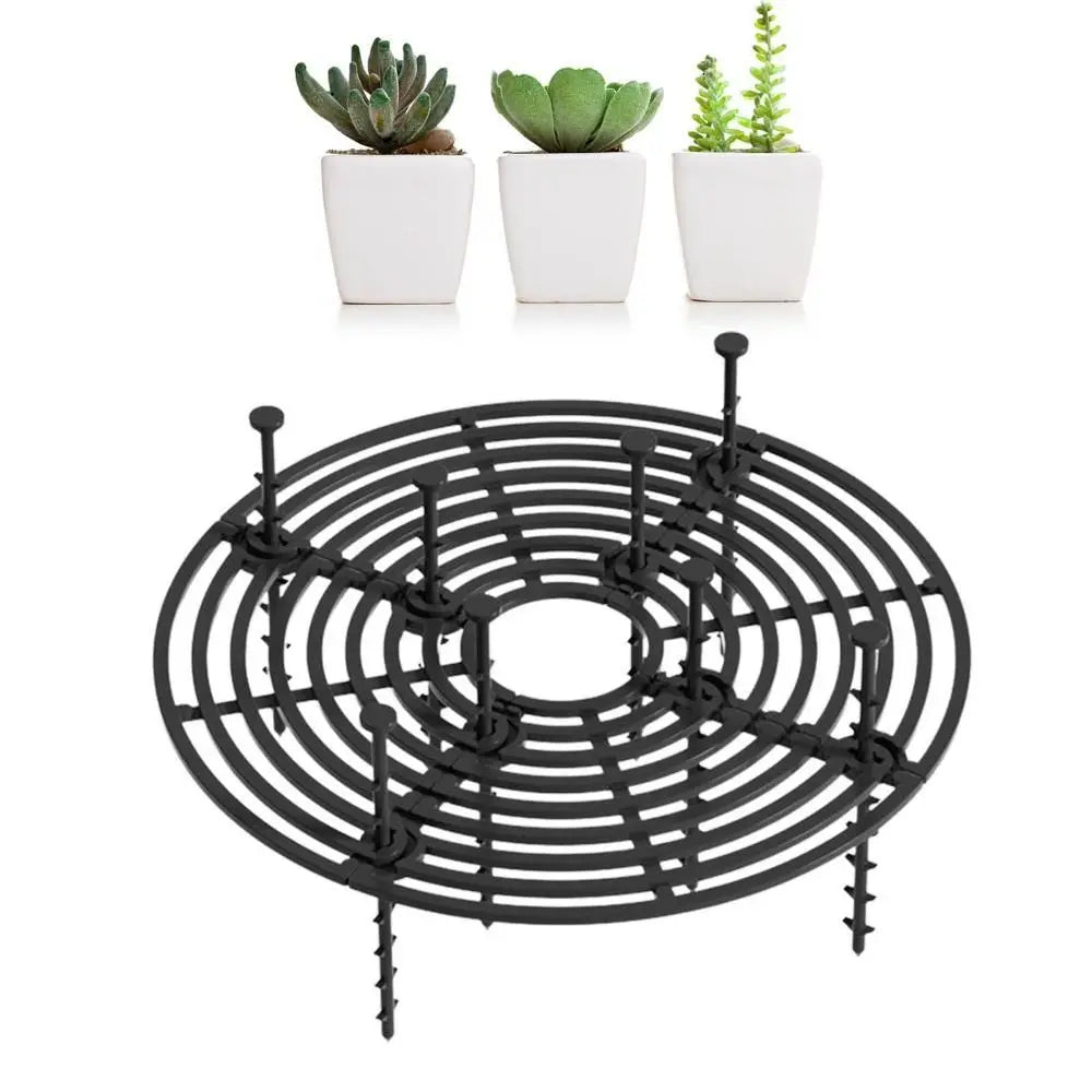 Cuttable Plant Pot Guards Rust-proof Round/Square Flower Pot Cover Multi-use Plastic Plant Protection Mesh Balcony Yard Oasis Select