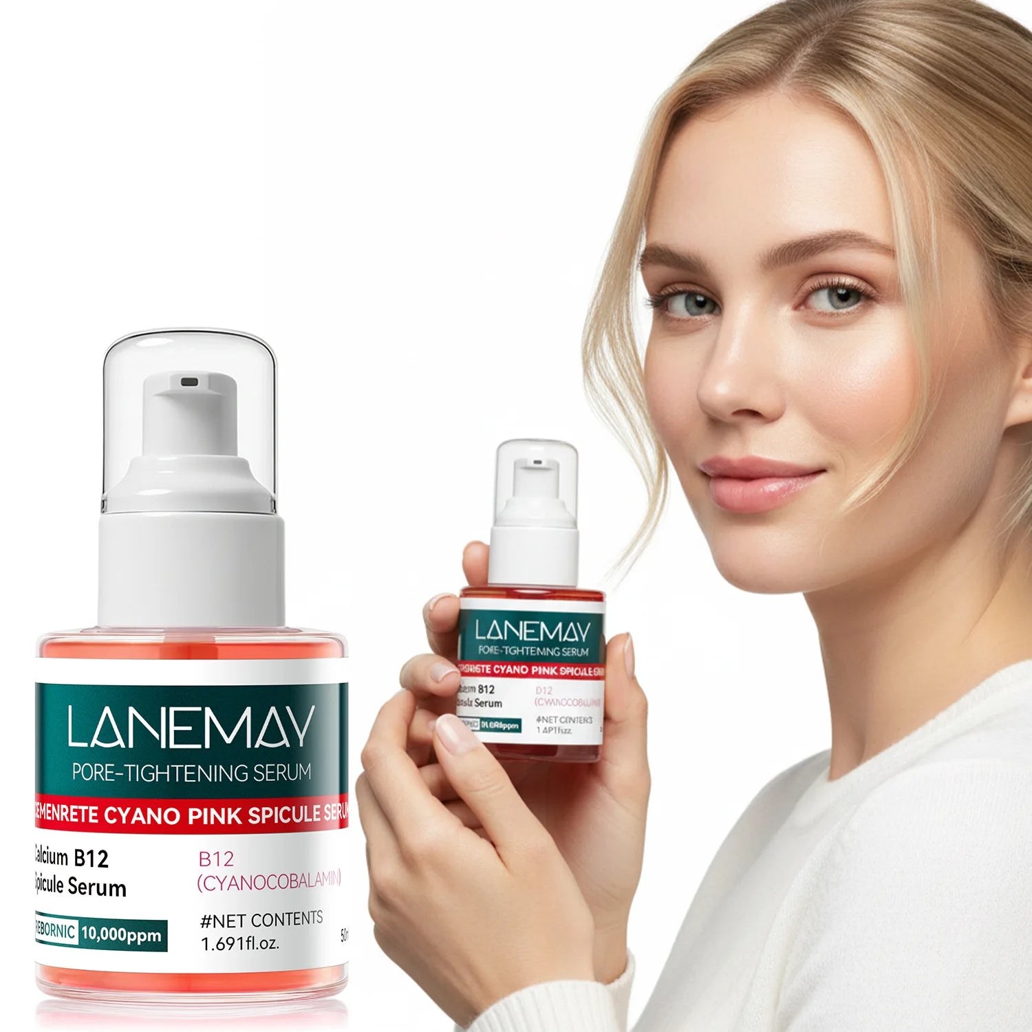 Pore Tightening Face Serum with Vitamin B12 – 50ml