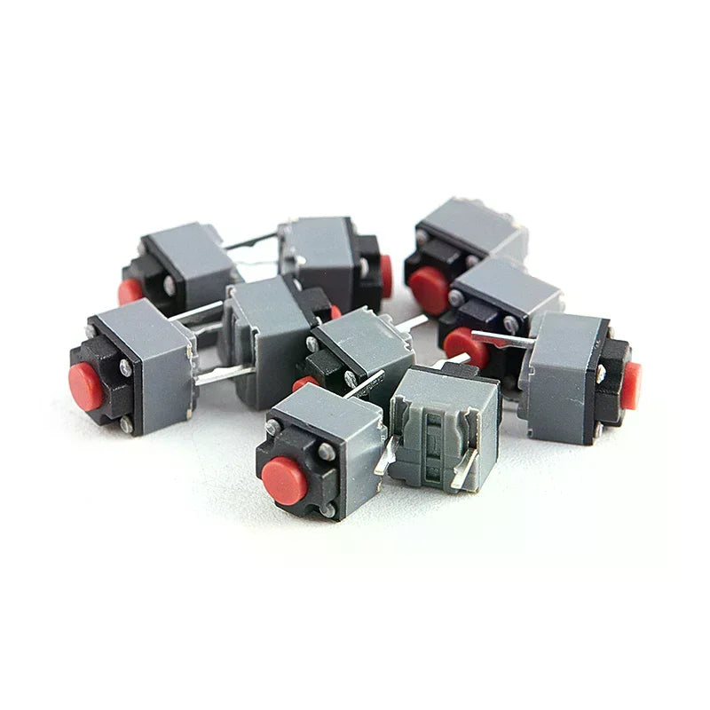 10Pcs Kailh Mute Button 6*6*7.3 Silent Switch Wireless Mouse Button Micro Switch Oasis Select