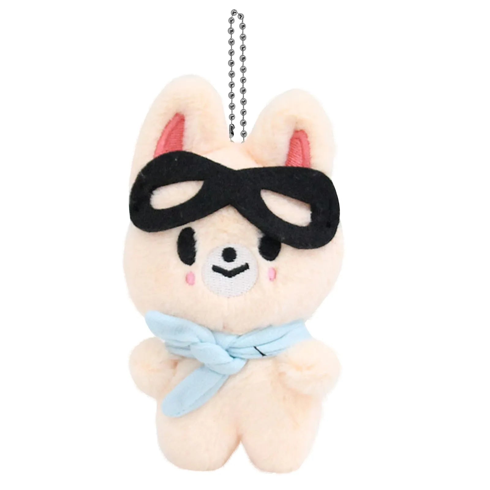 Cute Animal Plush Keychains – Rabbit, Husky & Chicken 6-Pack Plush Animal Keychain Oasis Select A One Size