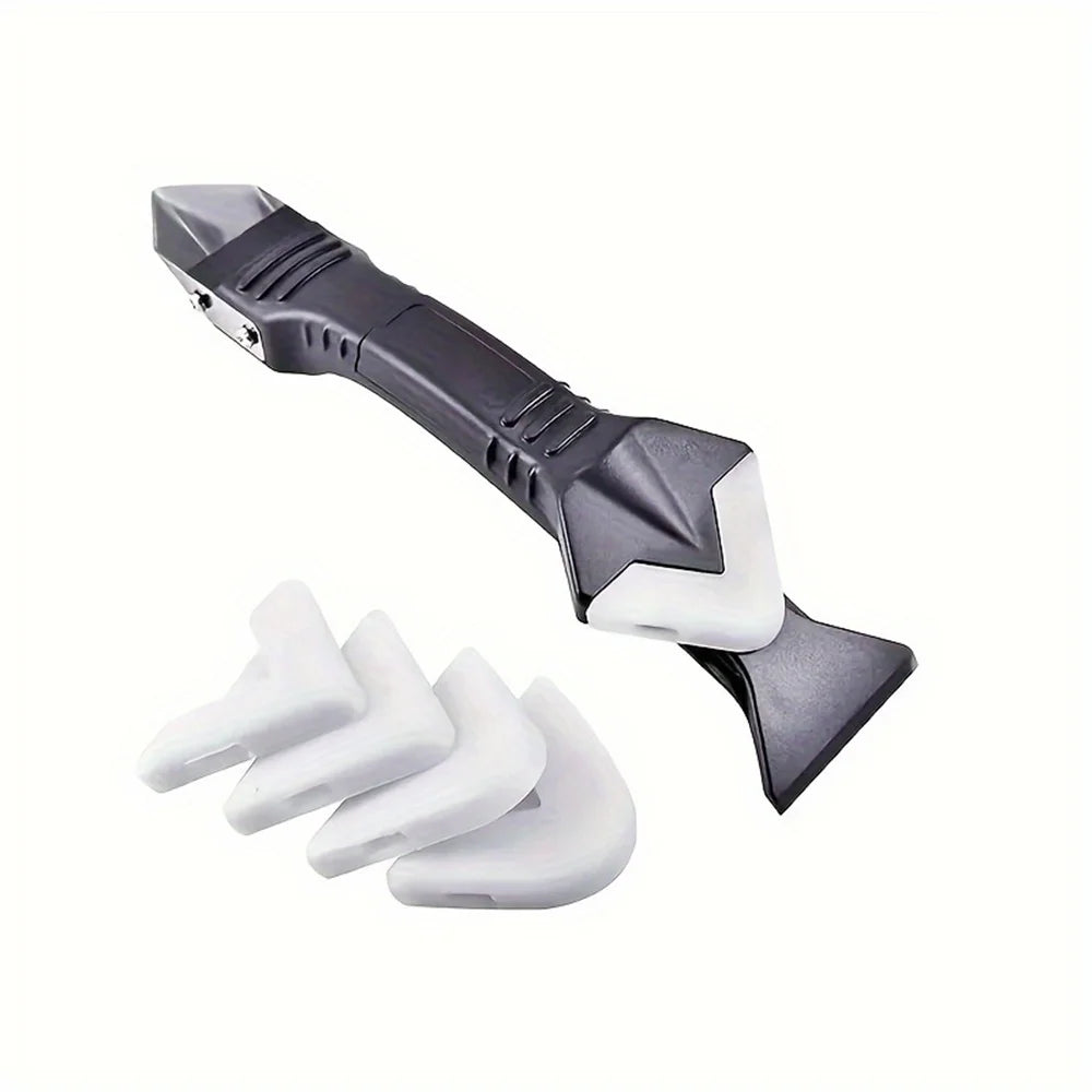 3-in-1 Caulking Tool Set – Scraper, Sealant Remover & Finisher Caulking Tool Set Oasis Select Black